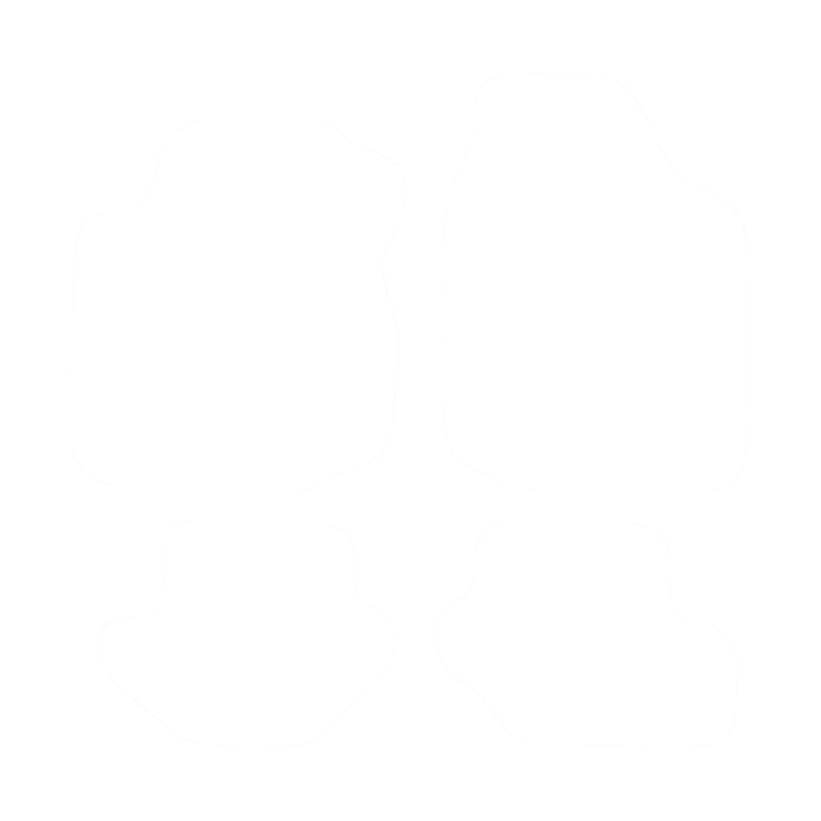 EVA-Fußmatten-Set für Ford Fiesta MK4 1995-1999 - Umriss