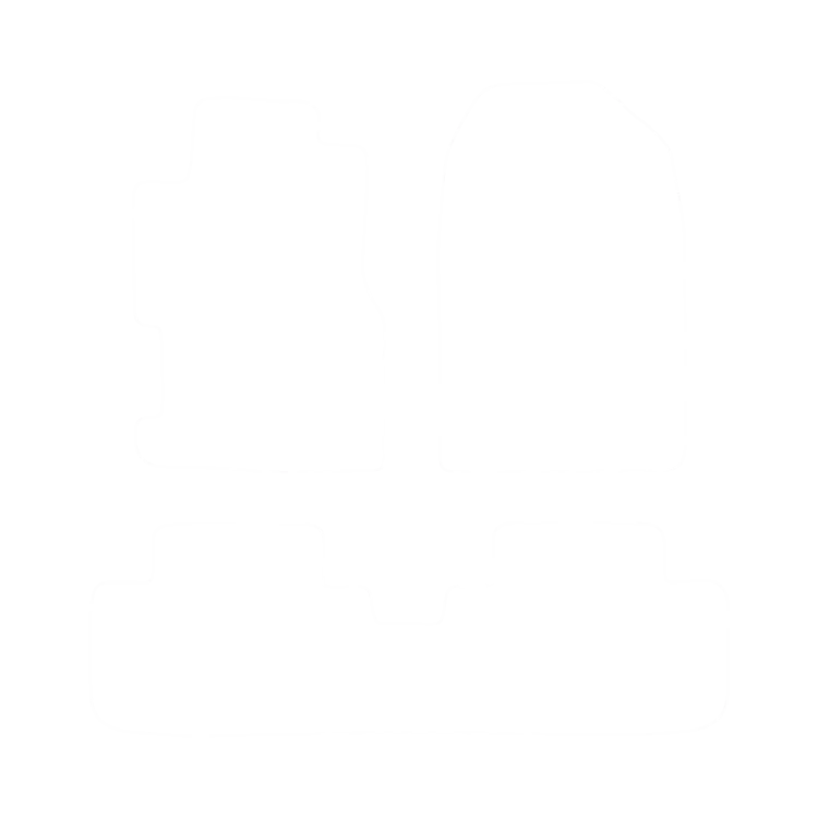 EVA-Fußmatten-Set für Honda Civic VII (4 Türen) 2000-2005 - Umriss