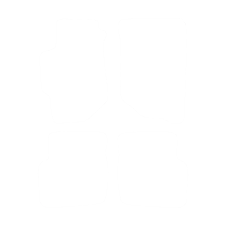 EVA-Fußmatten-Set für Honda Accord VI 1996-2002 - Umriss