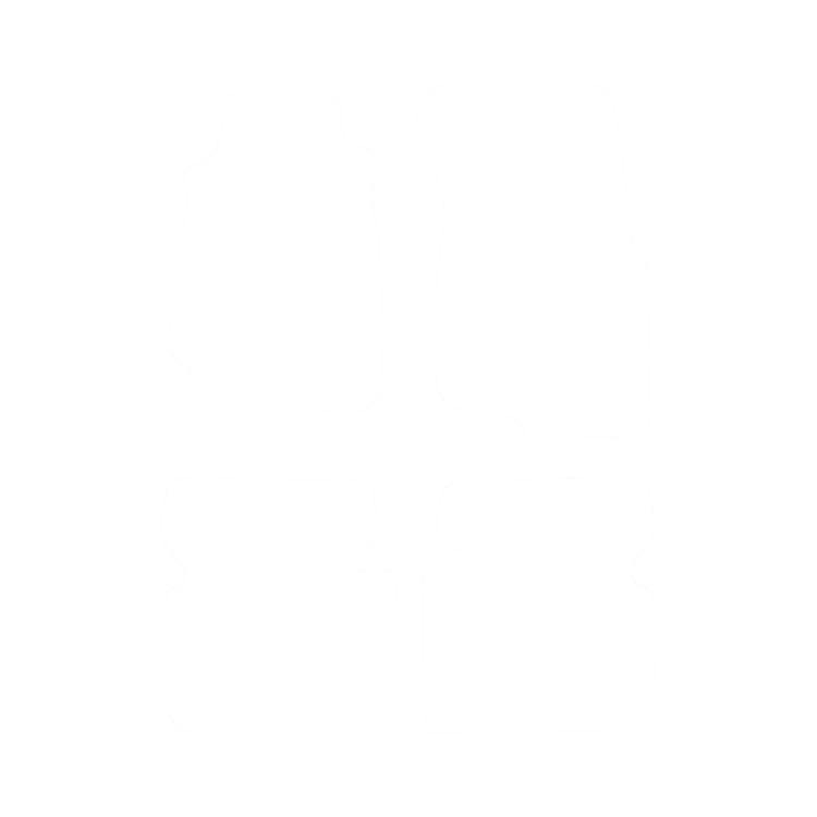 EVA-Fußmatten-Set für Honda Civic VI (4 Türen) 1996-2000 - Umriss