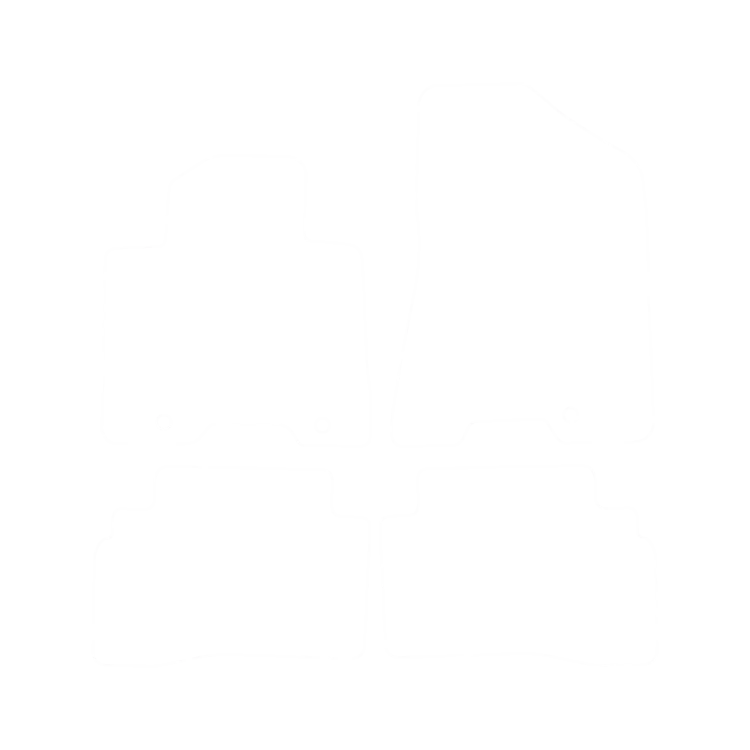 EVA-Fußmatten-Set für Hyundai Tucson III FL 2018-2020 - Umriss