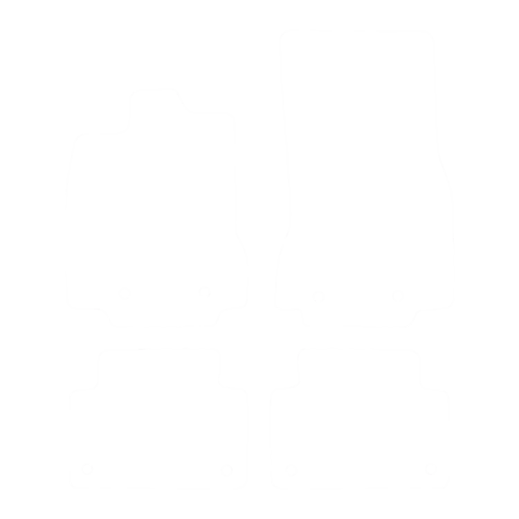 EVA-Fußmatten-Set für Jaguar XF I 2008-2015 - Umriss