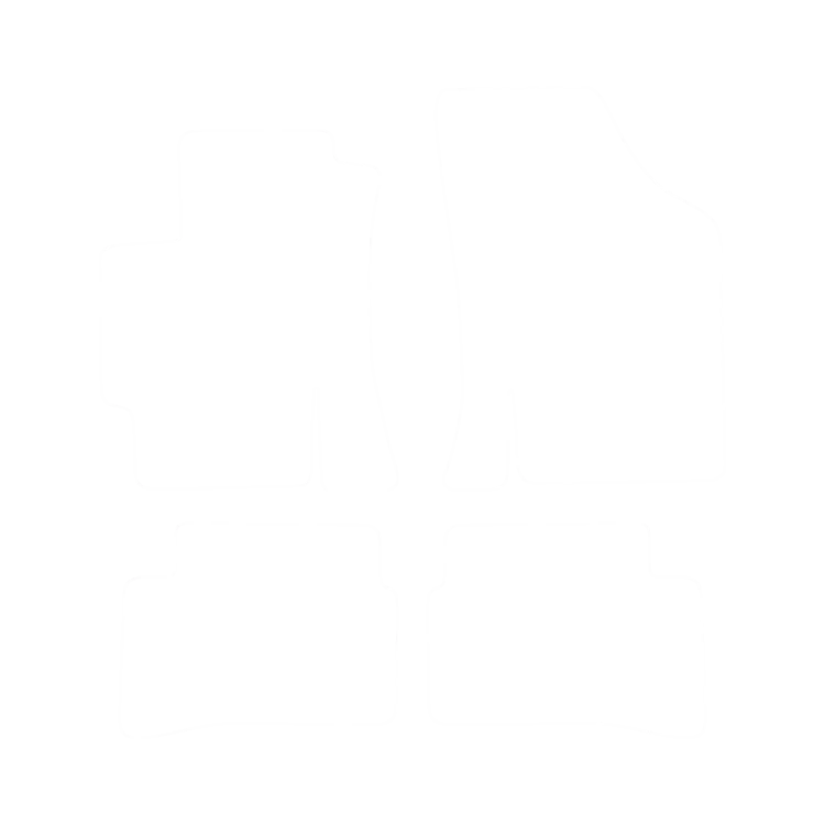 EVA-Fußmatten-Set für Kia Rio II 2005-2011- - Umriss