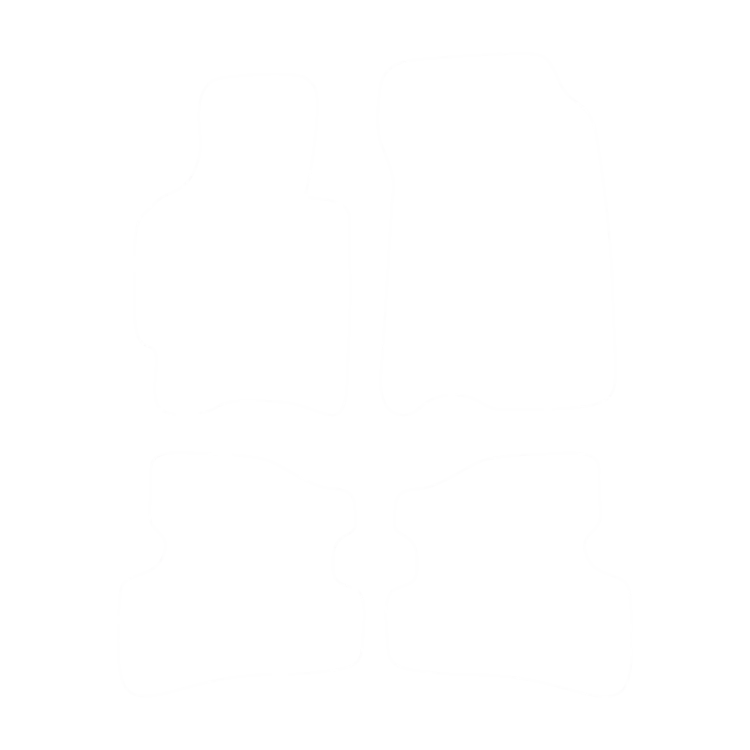 EVA-Fußmatten-Set für Mazda Xedos 6 1992-1999 - Umriss