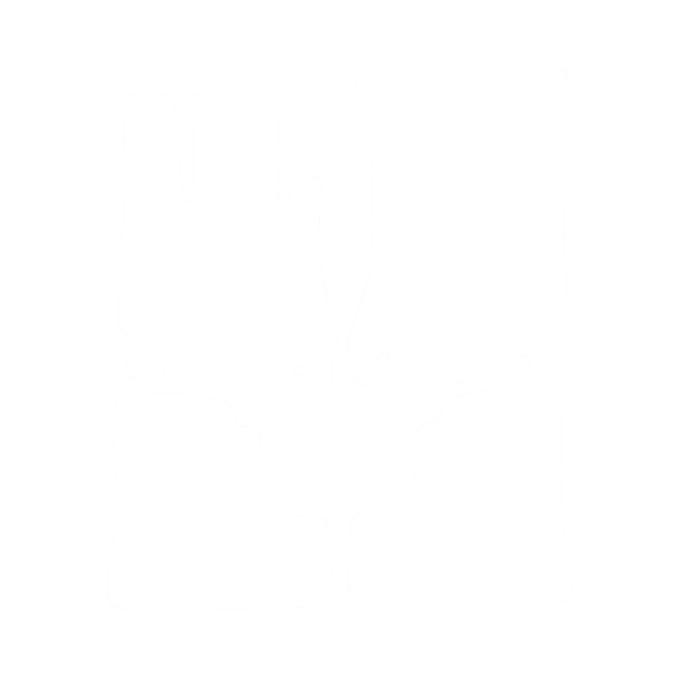 EVA-Fußmatten-Set für Mercedes S-Klasse W221 2005-2013 - Umriss