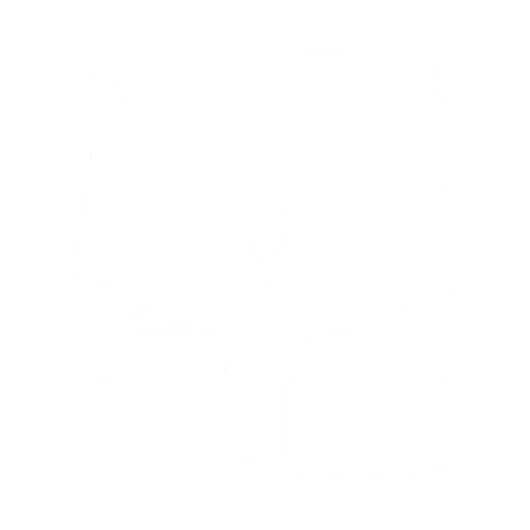 EVA-Fußmatten-Set für Mercedes B-Klasse W245 2005-2011- - Umriss