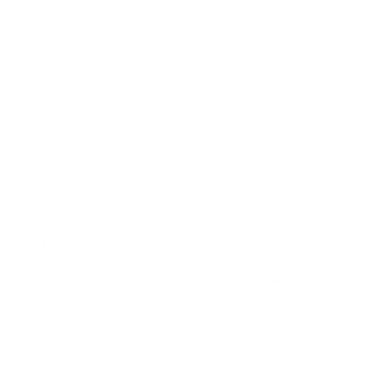 EVA-Fußmatten-Set für Citroen C4 II SpaceTourer (7 Sitze) 2013-2019 - Umriss