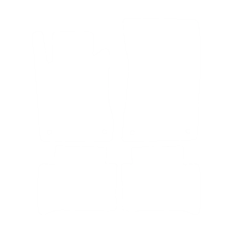 EVA-Fußmatten-Set für Mercedes E-Klasse W211- 2002-2009 - Umriss