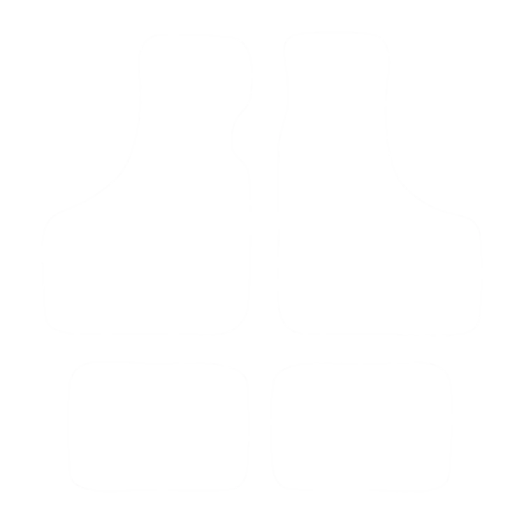EVA-Fußmatten-Set für Fiat 126p 1973-2000 - Umriss