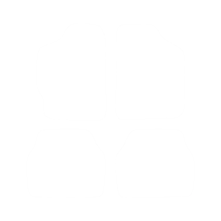 EVA-Fußmatten-Set für Mitsubishi Galant VII 1992-1996 - Umriss