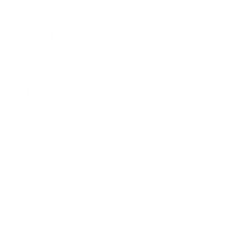 EVA-Fußmatten-Set für Nissan Sunny 1990-1995 - Umriss