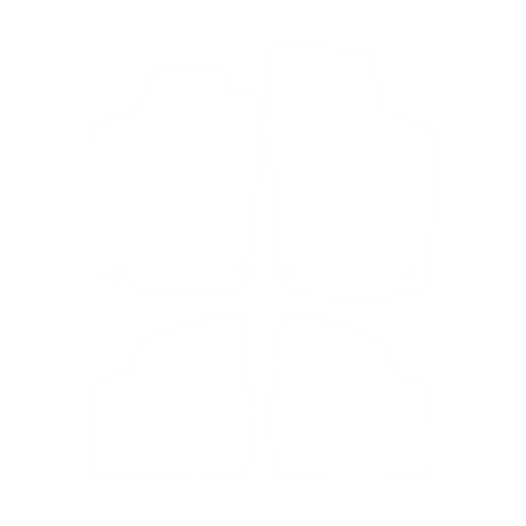 EVA-Fußmatten-Set für Opel Corsa C 2000-2006 - Umriss