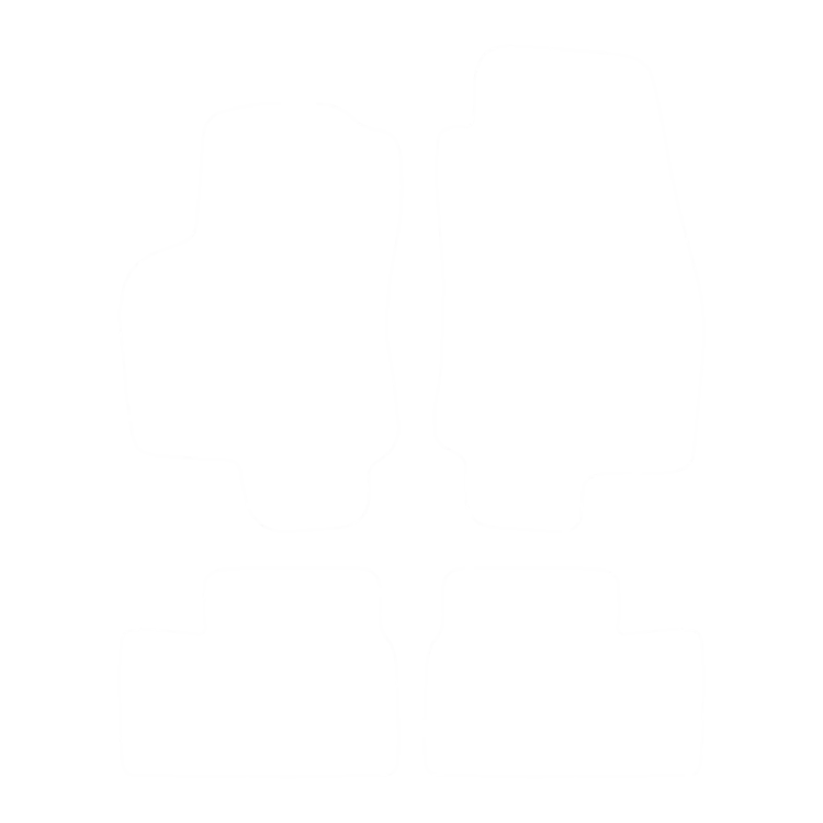 EVA-Fußmatten-Set für Opel Astra G 1998-2004 - Umriss