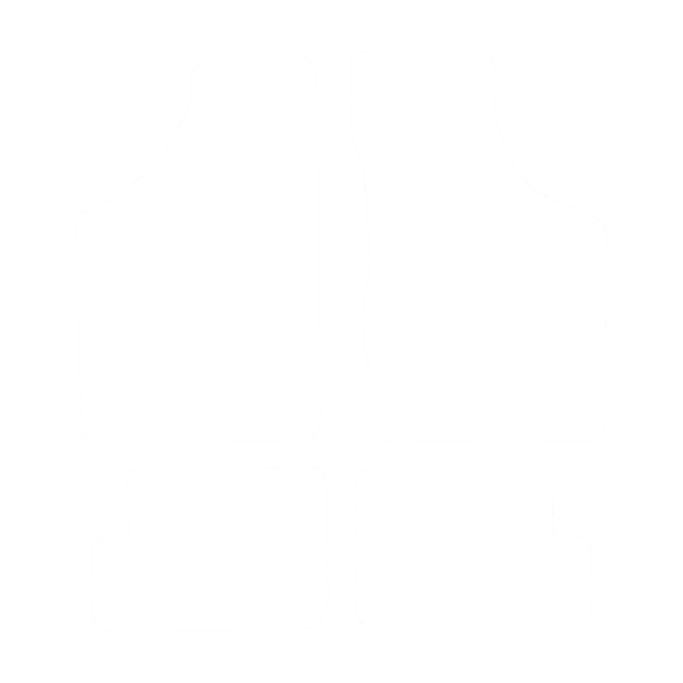 EVA-Fußmatten-Set für Opel Corsa A 1982-1993 - Umriss