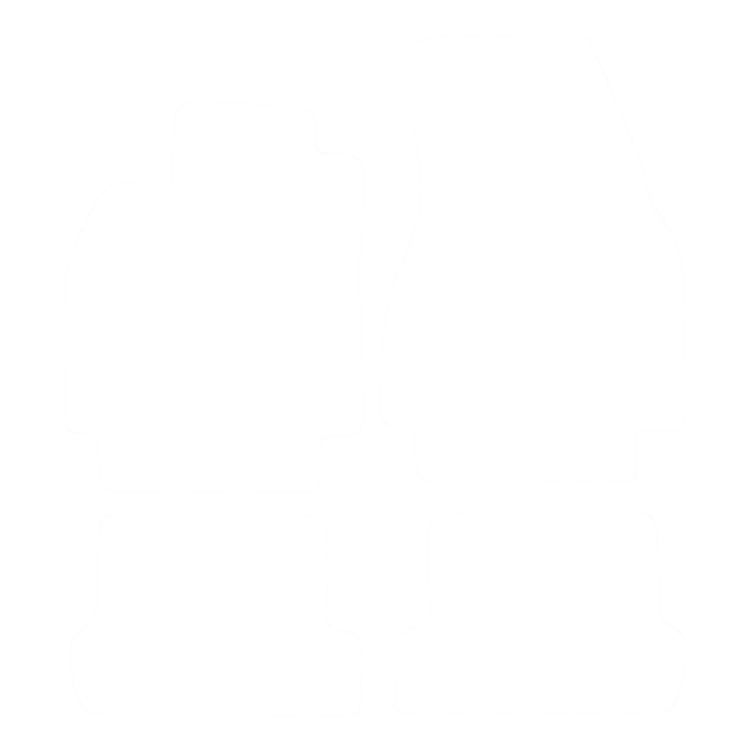 EVA-Fußmatten-Set für Renault Megane II CC 2004-2008 - Umriss