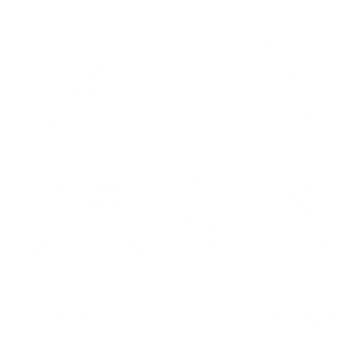 EVA-Fußmatten-Set für Renault Scenic II 2003-2009 - Umriss