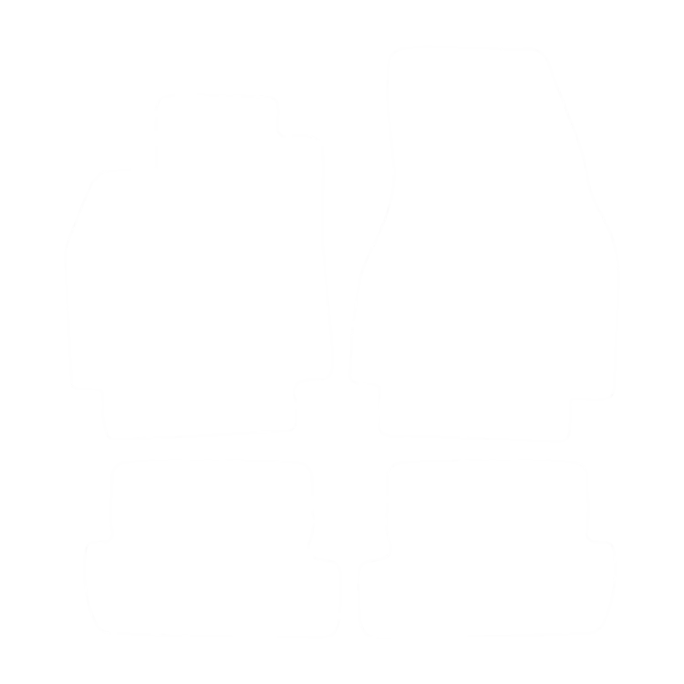 EVA-Fußmatten-Set für Renault Megane II 2002-2008 - Umriss