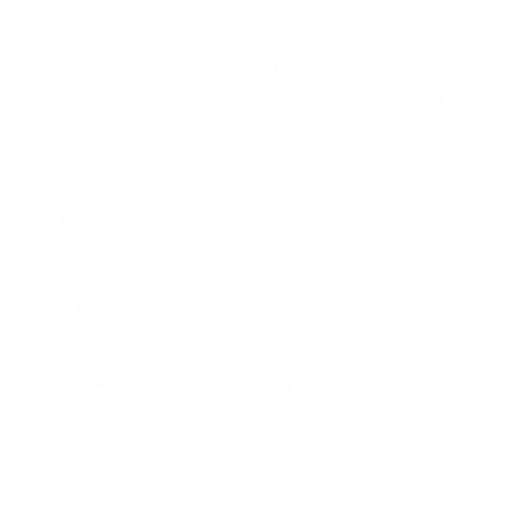 EVA-Fußmatten-Set für Saab 9-3 II 2002-2011- - Umriss