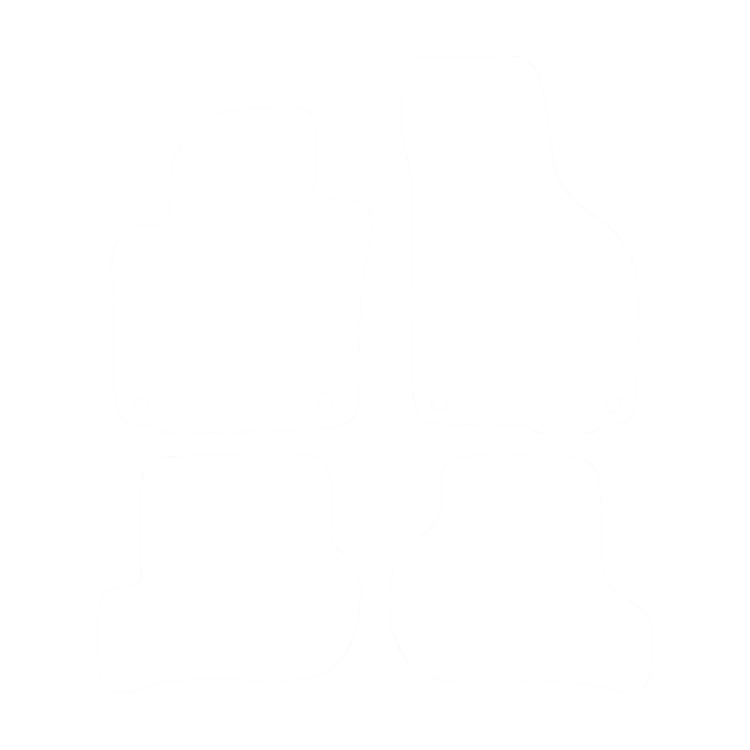 EVA-Fußmatten-Set für Skoda Octavia II 2004-2013 - Umriss