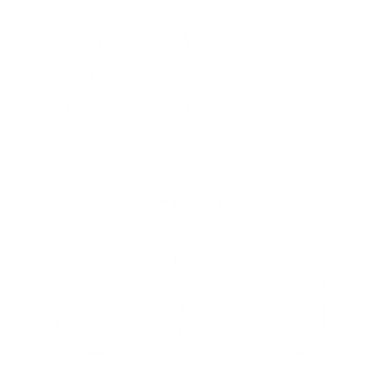 EVA-Fußmatten-Set für Skoda Fabia I 1999-2008 - Umriss