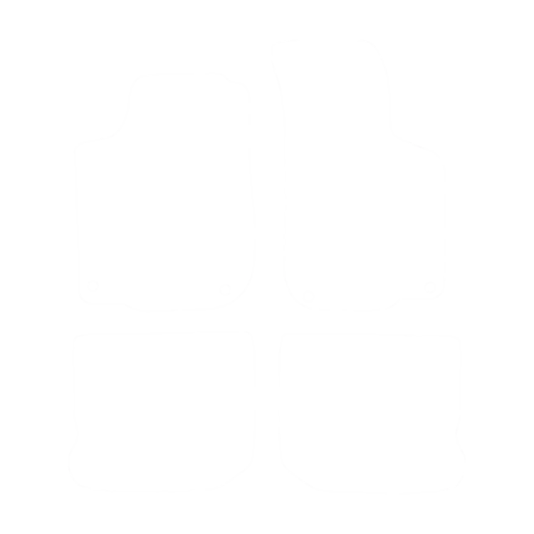 EVA-Fußmatten-Set für Skoda Octavia I 1996-2010 - Umriss