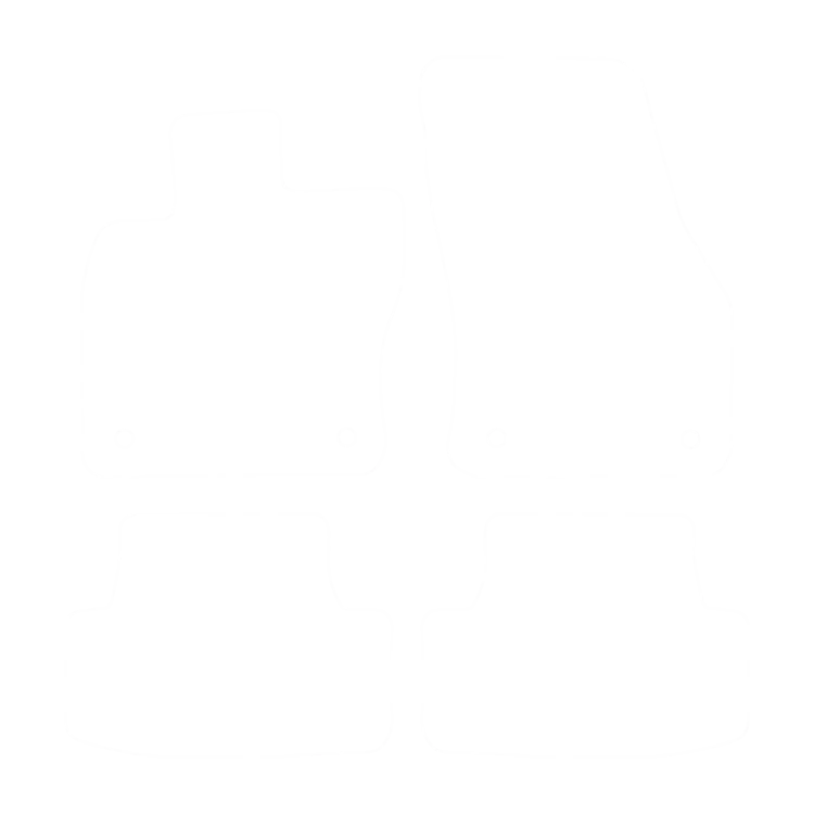 EVA-Fußmatten-Set für Volkswagen T-Roc 2017- - Umriss