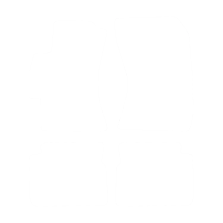 EVA-Fußmatten-Set für Subaru Legacy IV 2003-2009 - Umriss