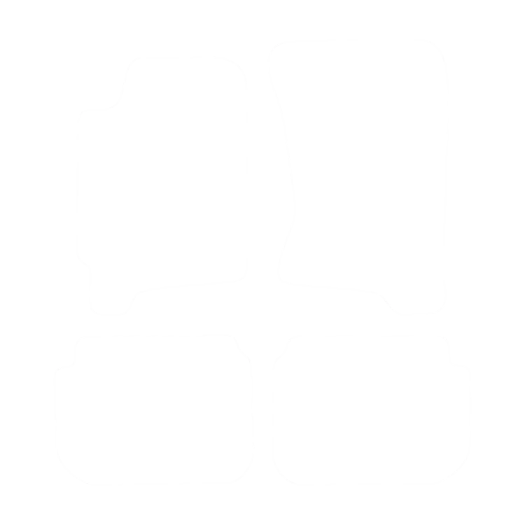 EVA-Fußmatten-Set für Subaru Impreza I GC 1992-2000 - Umriss