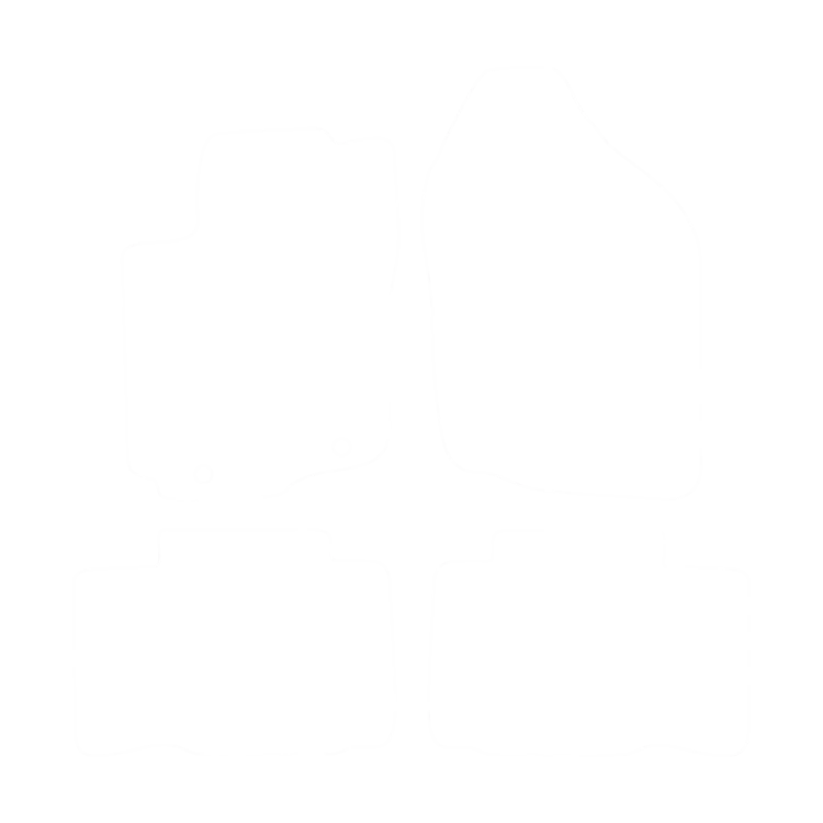 EVA-Fußmatten-Set für Toyota RAV4 IV 2013-2019 - Umriss