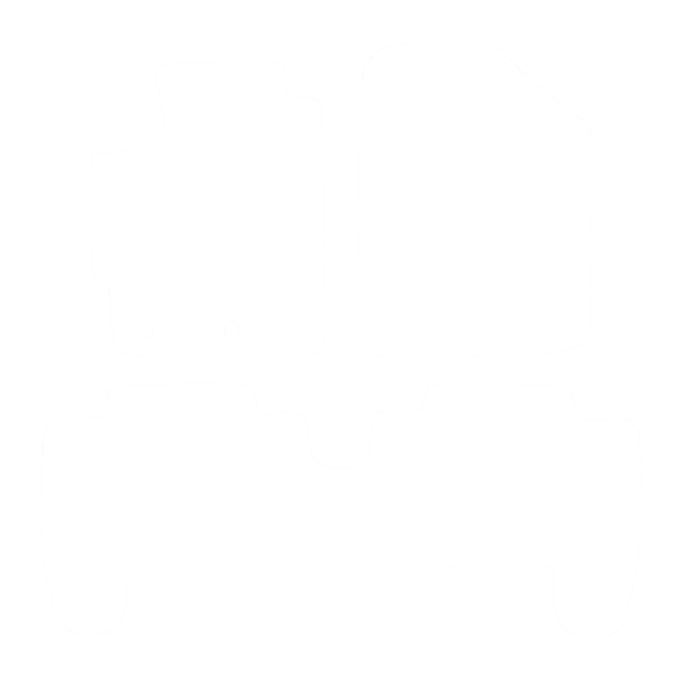 EVA-Fußmatten-Set für Toyota Yaris II 2005-2011- - Umriss
