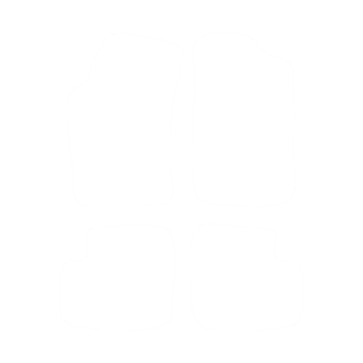 EVA-Fußmatten-Set für Toyota Avensis I 1997-2003 - Umriss