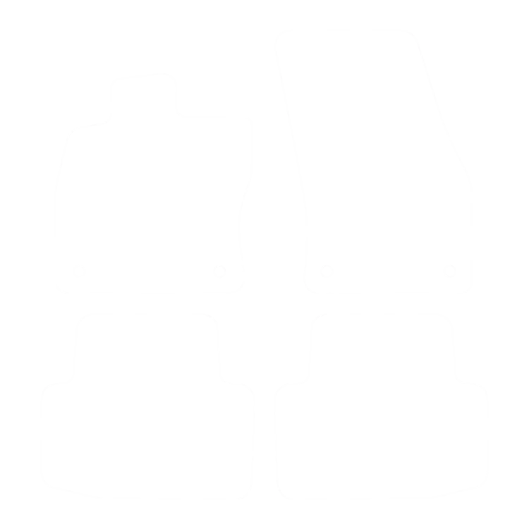EVA-Fußmatten-Set für Volkswagen Golf Sportsvan 2014-2020 - Umriss