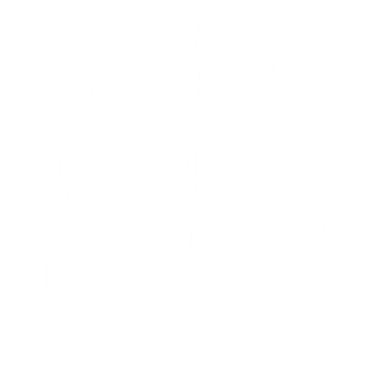 EVA-Fußmatten-Set für Volkswagen New Beetle 1997-2010 - Umriss