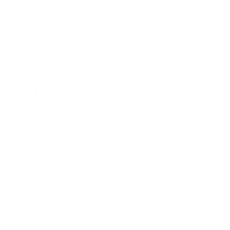 EVA-Fußmatten-Set für Volkswagen Passat B5 Facelift Kombi 2001-2005 - Umriss