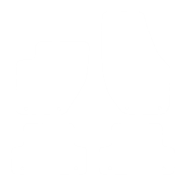 EVA-Fußmatten-Set für Volvo V40 II 2012-2019 - Umriss