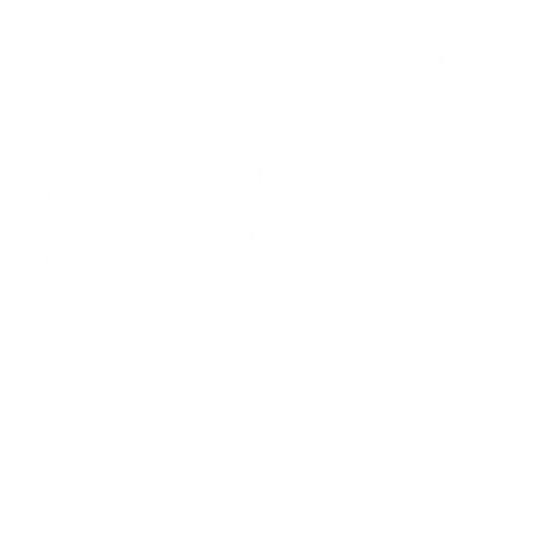EVA-Fußmatten-Set für Volvo XC40 2017- - Umriss