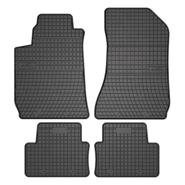 El Toro Gummifußmatten-Set für Alfa Romeo 159 2005-2011-