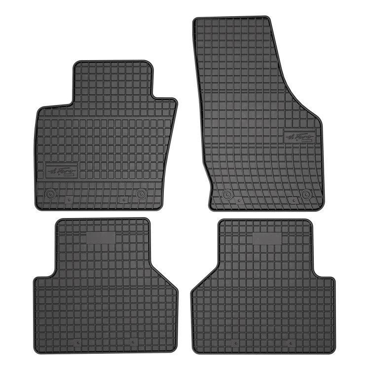 El Toro Gummifußmatten-Set für Audi Q3 I 2011--2018