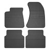 El Toro Gummifußmatten-Set für Audi A8 D4 W12 Kurzversion 2009-2017