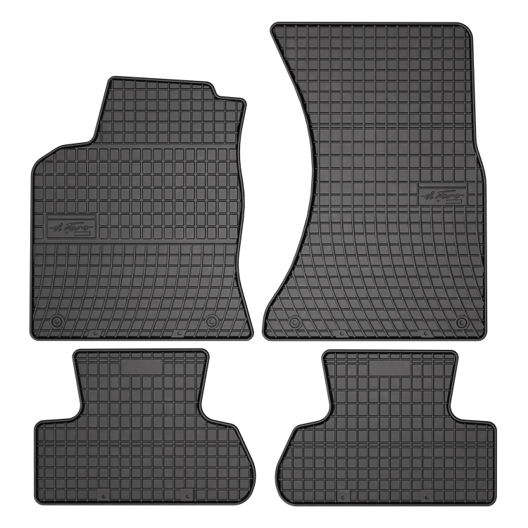 El Toro Gummifußmatten-Set für Audi Q5 I 8R 2008-2016