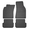 El Toro Gummifußmatten-Set für Audi A6 III C6 2008-2011-