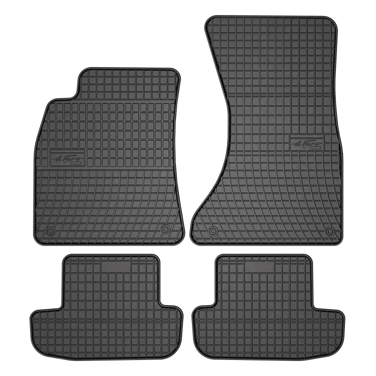 El Toro Gummifußmatten-Set für Audi A5 I 8T3 Coupe 2007-2016