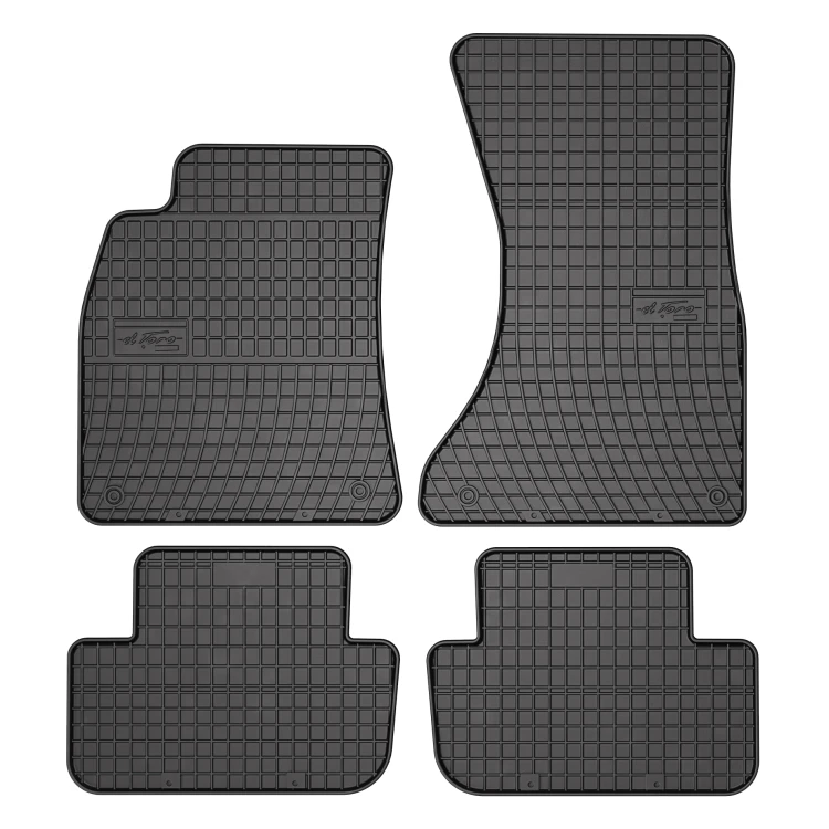 El Toro Gummifußmatten-Set für Audi A4 IV B8 2007-2015
