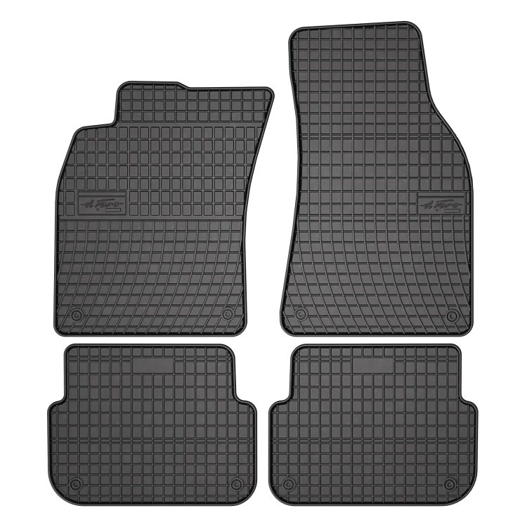 El Toro Gummifußmatten-Set für Audi A6 III C6 2004-2008