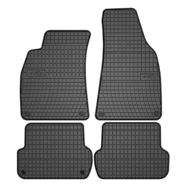 El Toro Gummifußmatten-Set für Audi A4 II/III B6/B7 2000-2007
