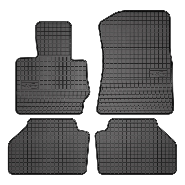 El Toro Gummifußmatten-Set für BMW X4 F26 2014-2018