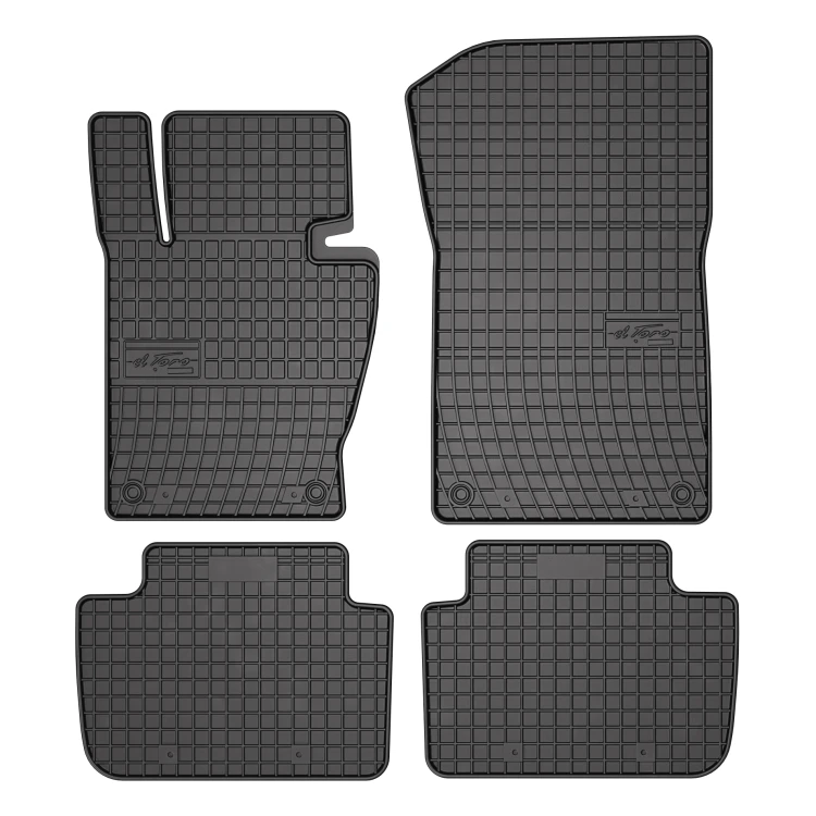 El Toro Gummifußmatten-Set für BMW X3 E83 2004-2010