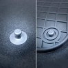 El Toro Gummifußmatten-Set für BMW 3er E46 Limousine/Touring/Coupe/Compact 1998-2004 - Befestigungen