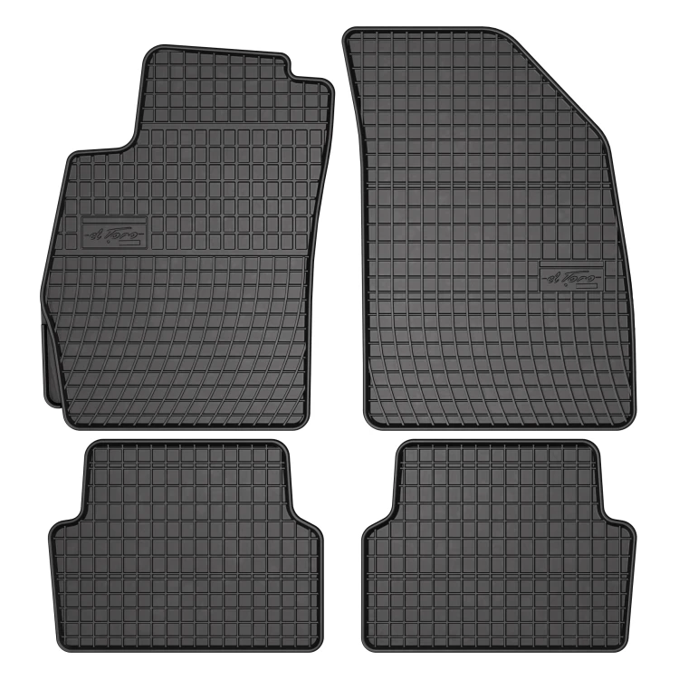 El Toro Gummifußmatten-Set für Chevrolet Aveo III 2011-