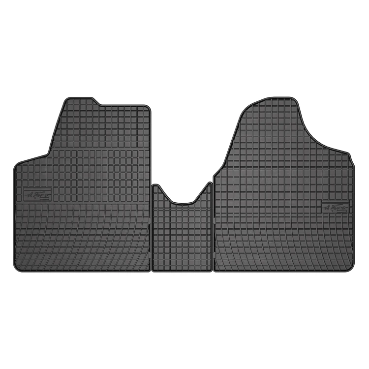 El Toro Gummifußmatten-Set für Citroen Jumpy II (2/3 Sitze) 2007-2016